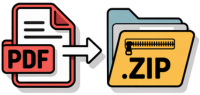 pdf to zip